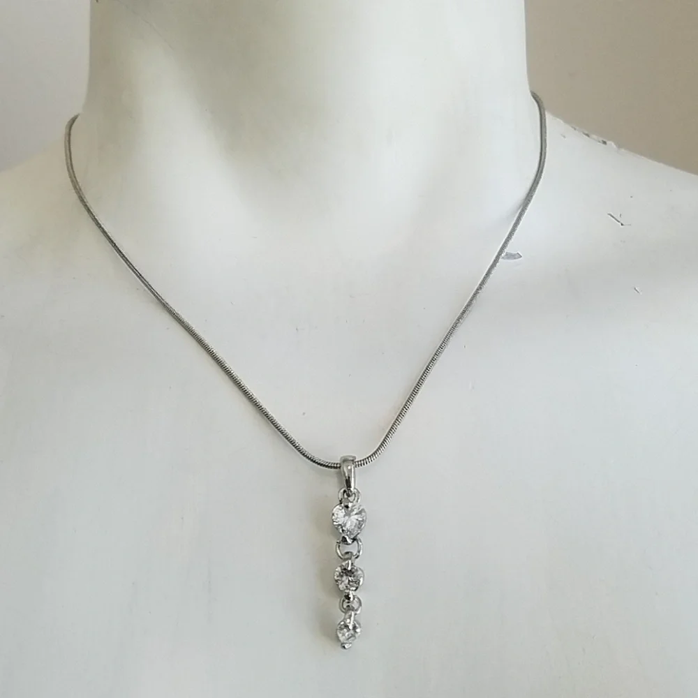 Rhinestone Necklace Set